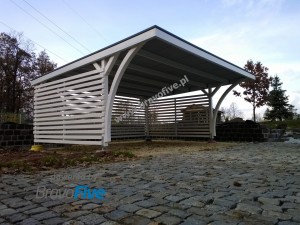 Carport MODERNO na 2 auta
